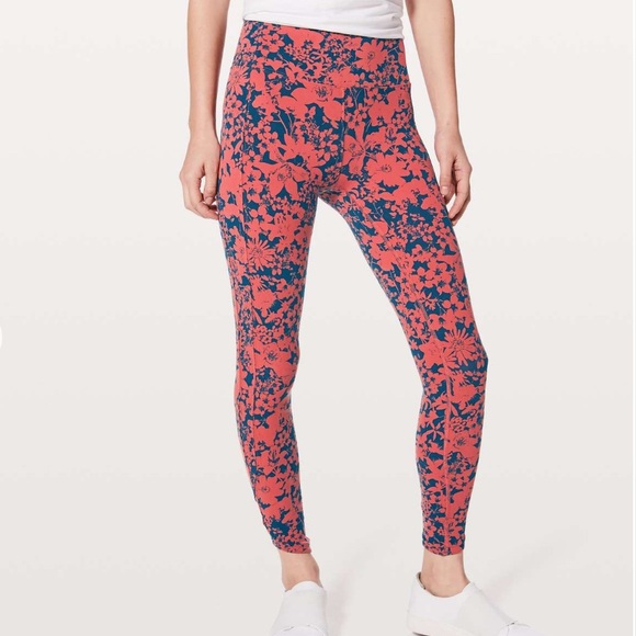 lululemon athletica Pants - Lululemon All You Do Tight 25” leggings in Efflorescent Dark Canyon Onyx Blue